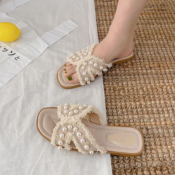 flats shoes women's slippers for summer 2021 without heels woman female fashion solid, Black
flats shoes women's slippers for summer 2021 without heels woman female fashion solid, Black