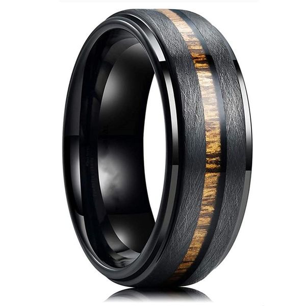 wedding rings stylish 8mm men's black tungsten carbide ring stainless steel jewelry surface brushed mahogany patch engagement, Slivery;golden
wedding rings stylish 8mm men's black tungsten carbide ring stainless steel jewelry surface brushed mahogany patch engagement, Slivery;golden