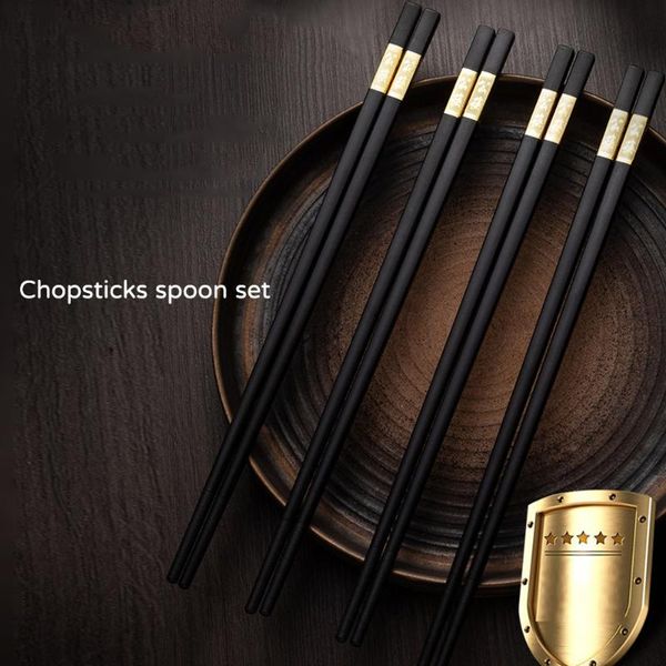 chopsticks dessert spoons dinnerware set chinese type tableware decoration stainless steel kitchen tool
chopsticks dessert spoons dinnerware set chinese type tableware decoration stainless steel kitchen tool