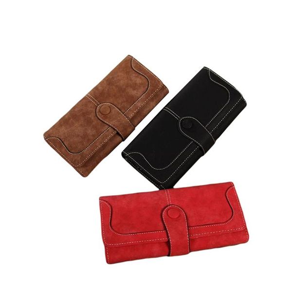 wallets female wallet solid color long change purse pu leather card holder for women, Red;black
wallets female wallet solid color long change purse pu leather card holder for women, Red;black