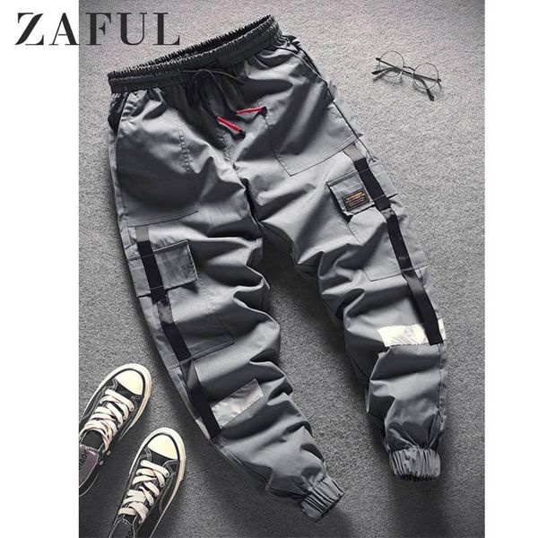 men's pants zaful strap spliced applique casual jogger for men mid waist long splicing drawstring beam feet autumn spring, Black
men's pants zaful strap spliced applique casual jogger for men mid waist long splicing drawstring beam feet autumn spring, Black