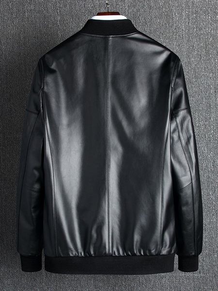 men's leather & faux 2021 genuine jacket men spring plus size real sheepskin coat for bomber coats 18006 kj2111, Black
men's leather & faux 2021 genuine jacket men spring plus size real sheepskin coat for bomber coats 18006 kj2111, Black