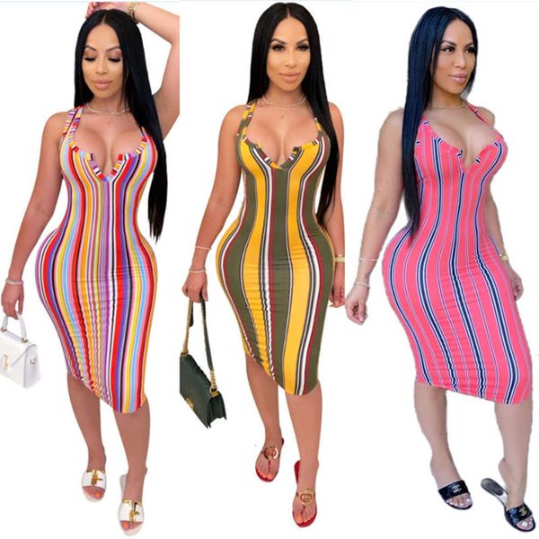 women's casual simple stripe print dress color stripe deep v suspender hip wrap dress, Black;gray
women's casual simple stripe print dress color stripe deep v suspender hip wrap dress, Black;gray