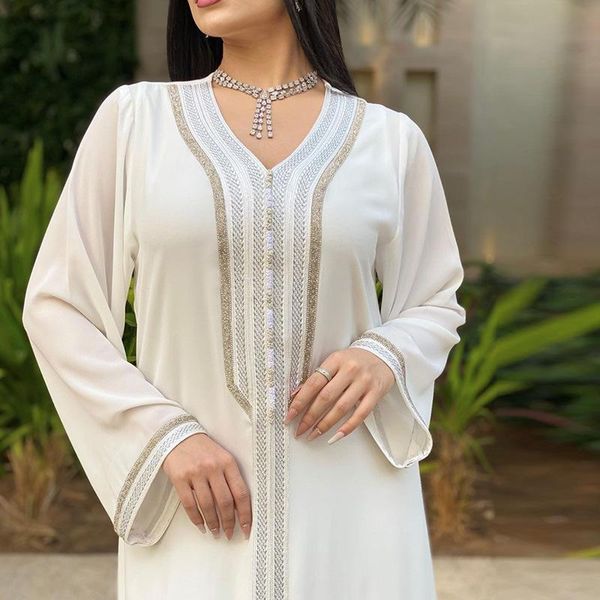 ethnic clothing muslim dress middle eastern women v-neck dubai abaya turkey robe long vest two-piece set fashion donsignet, Red
ethnic clothing muslim dress middle eastern women v-neck dubai abaya turkey robe long vest two-piece set fashion donsignet, Red