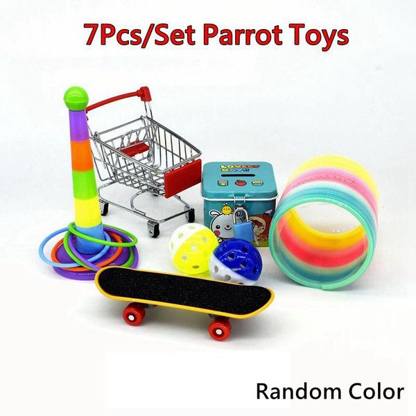 other bird supplies 5pcs/6pcs/7pcs/set parrot toys interactive skateboard cart ball puzzle training toy set funny
other bird supplies 5pcs/6pcs/7pcs/set parrot toys interactive skateboard cart ball puzzle training toy set funny
