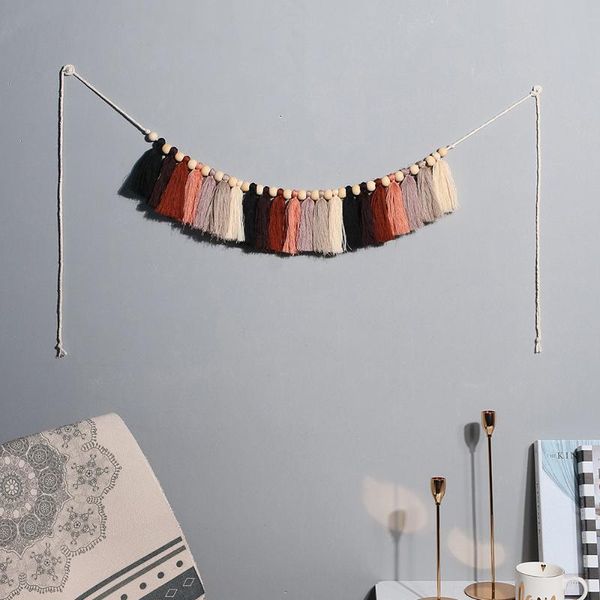 decorative objects & figurines bohemian style macrame hand woven tassel garland, wooden beaded , wall decor, diy, home aesthetic room decor
decorative objects & figurines bohemian style macrame hand woven tassel garland, wooden beaded , wall decor, diy, home aesthetic room decor