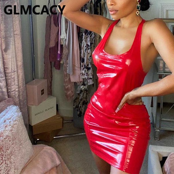 women sleeveless square neck pu leather dress skinny bodycon mini dresses 210702, Black;gray
women sleeveless square neck pu leather dress skinny bodycon mini dresses 210702, Black;gray