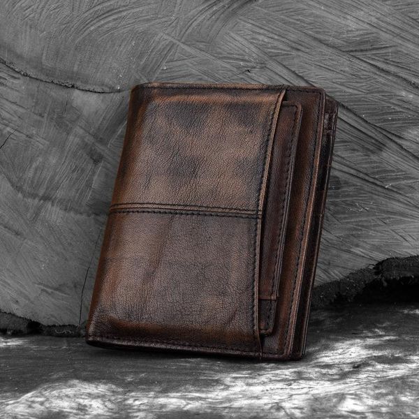 wallets vegetable tanned retro men's wallet anti-theft brush anti-rfid layer leather old, Red;black
wallets vegetable tanned retro men's wallet anti-theft brush anti-rfid layer leather old, Red;black