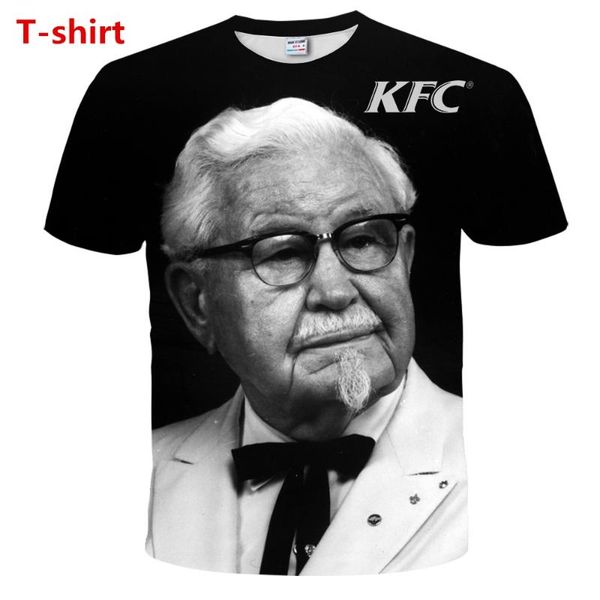 men's t-shirts kfc colonel 3d print causal clothing fashion men women hip hopt-shirt plus size s-7xl harajuku graphic t shirts, White;black
men's t-shirts kfc colonel 3d print causal clothing fashion men women hip hopt-shirt plus size s-7xl harajuku graphic t shirts, White;black