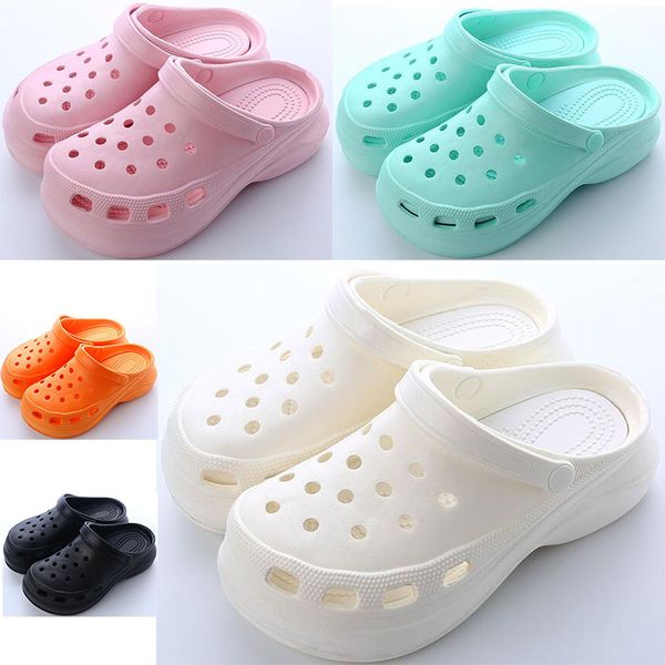 newly sale womens summer thick-soled hole shoes ladies height increase shoe black white orange pink women beach classic sandals slippers 33-
newly sale womens summer thick-soled hole shoes ladies height increase shoe black white orange pink women beach classic sandals slippers 33-