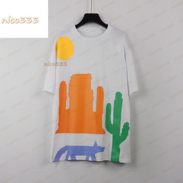 spring animals and plants painting short sleeve t-shirt cactus eagle angel pattern trendy mens casual round neck, White;black
spring animals and plants painting short sleeve t-shirt cactus eagle angel pattern trendy mens casual round neck, White;black