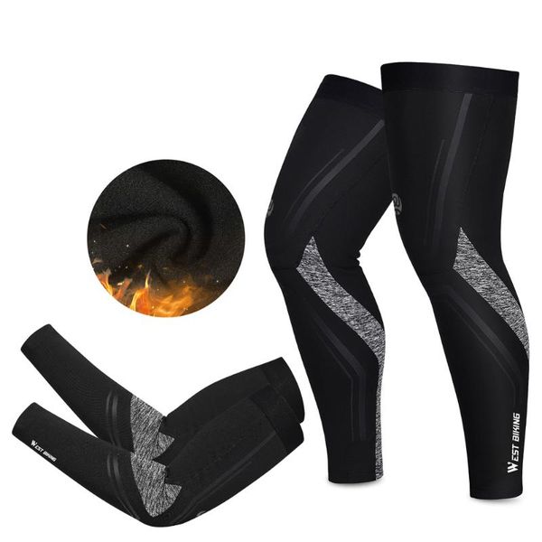 elbow & knee pads west biking sports arm sleeves winter leg cover cycling windproof sleeve set cold weather outdoor fitness, Black;gray
elbow & knee pads west biking sports arm sleeves winter leg cover cycling windproof sleeve set cold weather outdoor fitness, Black;gray