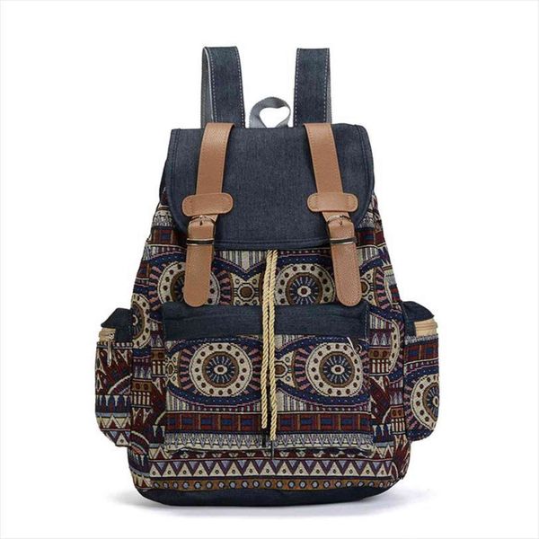 women canvas vintage backpack ethnic backpacks bohemian schoolbag rugzak back pack bag rucksack
women canvas vintage backpack ethnic backpacks bohemian schoolbag rugzak back pack bag rucksack