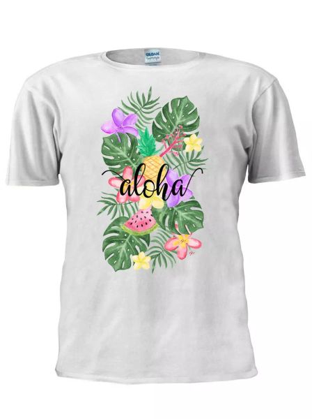 summer aloha tee tropical floral vibes flowers t shirt men women tee m714, White;black
summer aloha tee tropical floral vibes flowers t shirt men women tee m714, White;black
