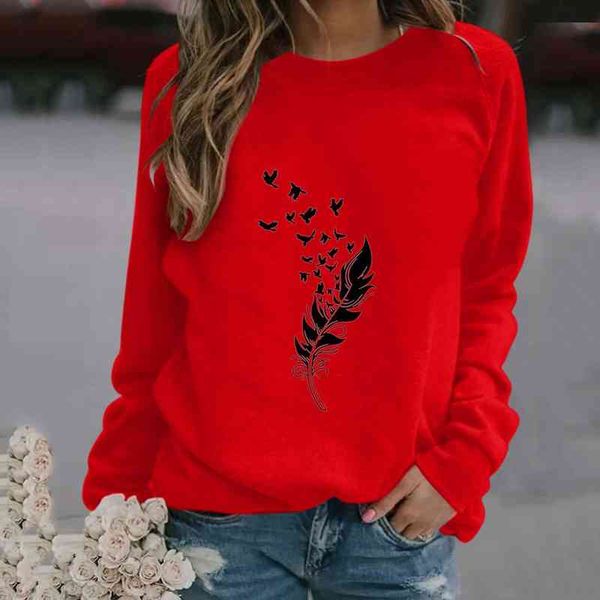 plus size harajuku spring autumn hoodies women fashion feather printed sweatshirt woman casual female sudaderas mujer t2p, Black
plus size harajuku spring autumn hoodies women fashion feather printed sweatshirt woman casual female sudaderas mujer t2p, Black