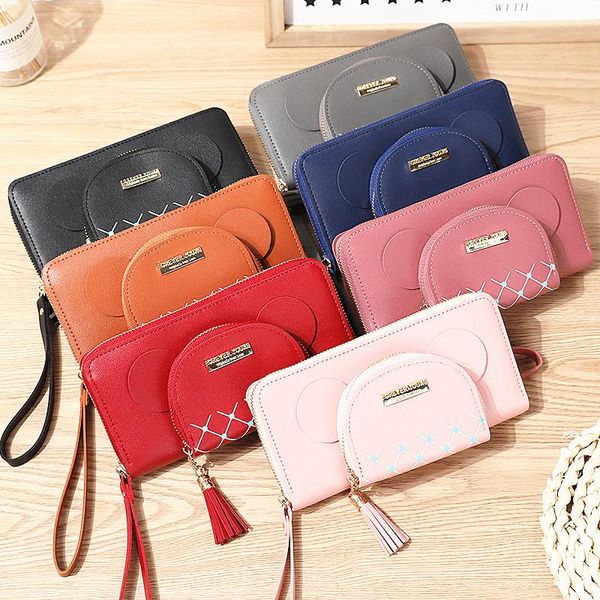 wallets mouse head wallet ladies long fashion mobile phone bag large-capacity purse tassel zipper hand hold female, Red;black
wallets mouse head wallet ladies long fashion mobile phone bag large-capacity purse tassel zipper hand hold female, Red;black