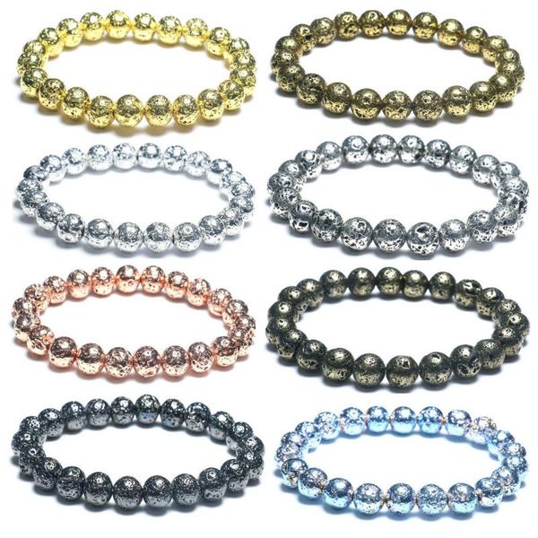 beaded, strands lava stone beads men bracelet rose gold black silver plated hematite healing energy bracelets women diy jewelry
beaded, strands lava stone beads men bracelet rose gold black silver plated hematite healing energy bracelets women diy jewelry