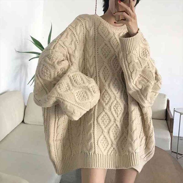 size 4xl 120kg autumn winter knitted sweater o neck long sleeved loose womens sweater oversized warm female pullovers, White;black
size 4xl 120kg autumn winter knitted sweater o neck long sleeved loose womens sweater oversized warm female pullovers, White;black