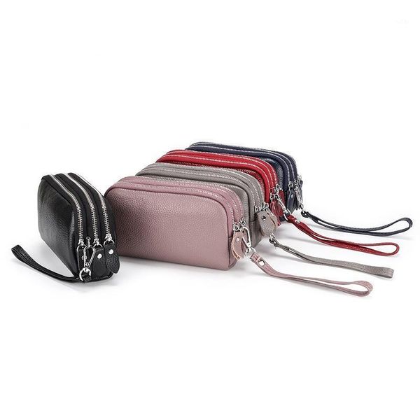 wallets 2021 women cowhide leather wallet female purses big capacity hasp zipper purse ladies long wristlet clutch coin card holders1, Red;black
wallets 2021 women cowhide leather wallet female purses big capacity hasp zipper purse ladies long wristlet clutch coin card holders1, Red;black