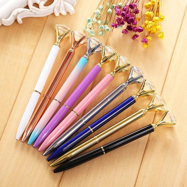 creative rotating metal crystal oily ink ballpoint pen for school lettering advertising diamond office supplies student pens, Blue;orange
creative rotating metal crystal oily ink ballpoint pen for school lettering advertising diamond office supplies student pens, Blue;orange
