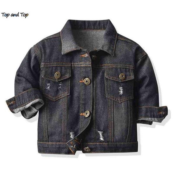 and fashion toddler little boys girls casual denim coats long sleeve holes buttons down jeans jackets kids outerwear 210913, Blue;gray
and fashion toddler little boys girls casual denim coats long sleeve holes buttons down jeans jackets kids outerwear 210913, Blue;gray