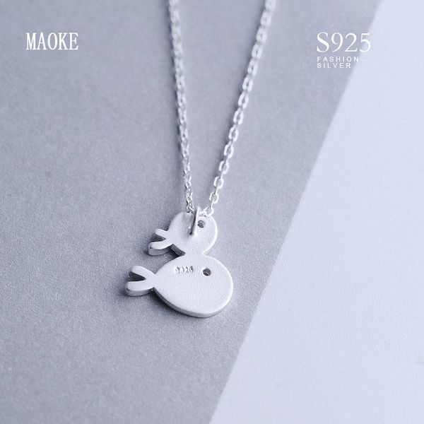 pendant necklaces s925 sv pisces short clavicle necklace for women's fashion gifts, Silver
pendant necklaces s925 sv pisces short clavicle necklace for women's fashion gifts, Silver