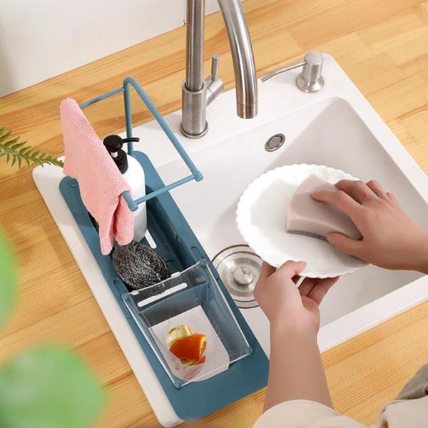 sink sponge drain basket rack rag hanger pp drying kitchen accessories counterorganizer white blue grey storage & organization
sink sponge drain basket rack rag hanger pp drying kitchen accessories counterorganizer white blue grey storage & organization