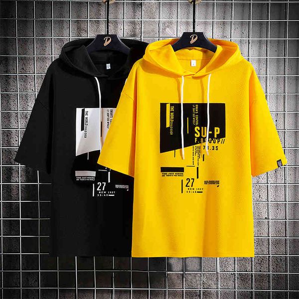 t-shirt men 2020 summer short sleeves &tees t-shirts short sleeves brand with hooded tshirt printed male y0323, White;black
t-shirt men 2020 summer short sleeves &tees t-shirts short sleeves brand with hooded tshirt printed male y0323, White;black