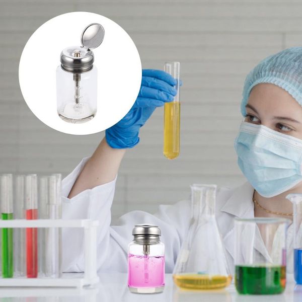 storage bottles & jars 100ml empty clear glass pump dispenser bottle alcohol nail polish remover
storage bottles & jars 100ml empty clear glass pump dispenser bottle alcohol nail polish remover