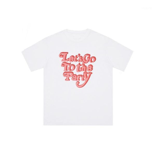 women's t-shirt summer student loose harajuku style letter printing short-sleeved women, White
women's t-shirt summer student loose harajuku style letter printing short-sleeved women, White