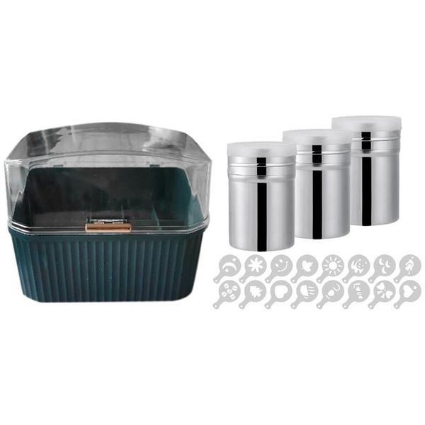 big deal 3 pack coffee cocoa stainless steel powder shaker with lid lipstick box transparent makeup organizer storage boxes & bins
big deal 3 pack coffee cocoa stainless steel powder shaker with lid lipstick box transparent makeup organizer storage boxes & bins