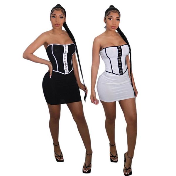 casual dresses strapless sleeveless skinny mini dress tight club party lady fashion sheath high street, Black;gray
casual dresses strapless sleeveless skinny mini dress tight club party lady fashion sheath high street, Black;gray