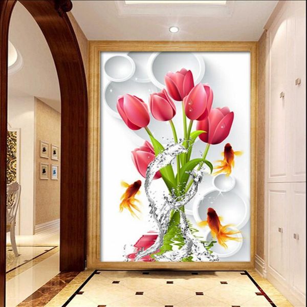 wallpapers custom 3d mural hd drops rose tulip wallpaper corridor aisle vertical version
wallpapers custom 3d mural hd drops rose tulip wallpaper corridor aisle vertical version