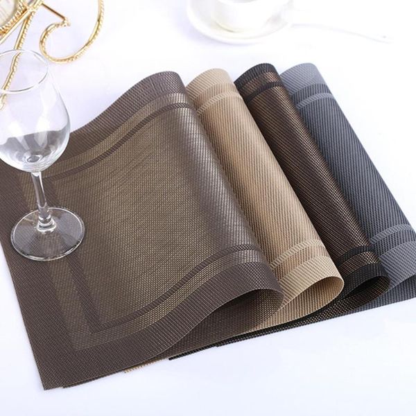 mats & pads rectangle eco-friendly waterproof pvc antiskid high temperature resistance placemat dining mould proof table dish mat
mats & pads rectangle eco-friendly waterproof pvc antiskid high temperature resistance placemat dining mould proof table dish mat