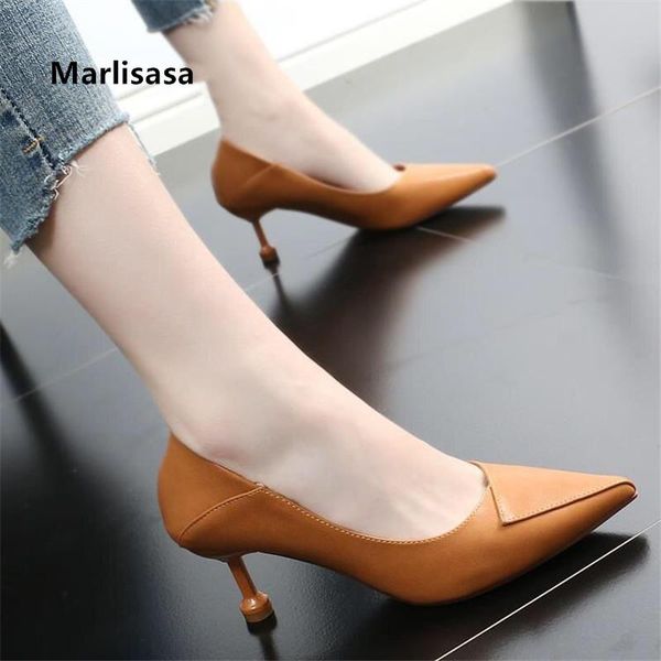 dress shoes marlisasa women cute sweet brown comfort slip on office high heel ladies casual black summer stiletto f5561
dress shoes marlisasa women cute sweet brown comfort slip on office high heel ladies casual black summer stiletto f5561
