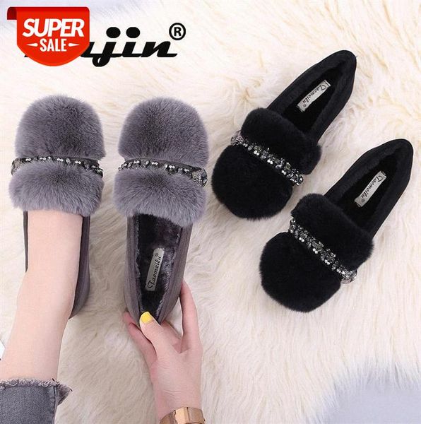 fujin women flats loafers shoes slip on autumn winter flock suede moccasins fur plush for autumn winter slippers #hg7e
fujin women flats loafers shoes slip on autumn winter flock suede moccasins fur plush for autumn winter slippers #hg7e