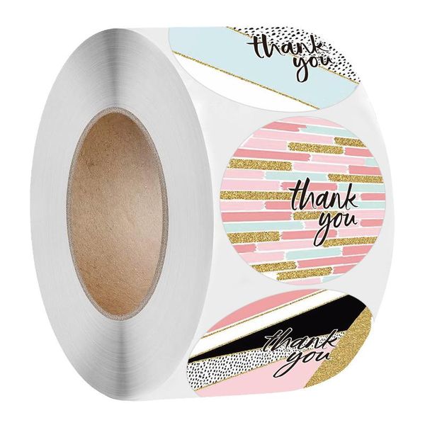 window stickers 500pcs/roll thank you for seal labels 1 inch gift packaging birthday party offer box stationery sticker
window stickers 500pcs/roll thank you for seal labels 1 inch gift packaging birthday party offer box stationery sticker