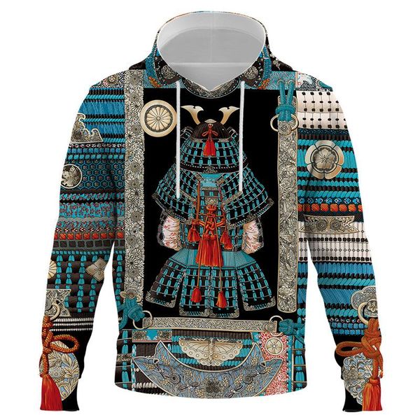 men's hoodies & sweatshirts classical samurai armor 3d printing pullover sweatshirt hip hop cool harajuku casual long sleeve streetwear, Black
men's hoodies & sweatshirts classical samurai armor 3d printing pullover sweatshirt hip hop cool harajuku casual long sleeve streetwear, Black