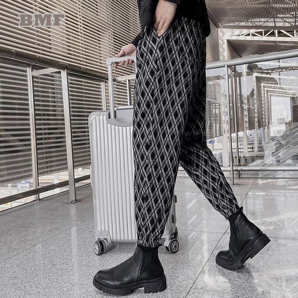 men's pants korean streetwear loose plaid harem high street hip hop casual jogging kpop couple joggers oversized trousers men, Black
men's pants korean streetwear loose plaid harem high street hip hop casual jogging kpop couple joggers oversized trousers men, Black