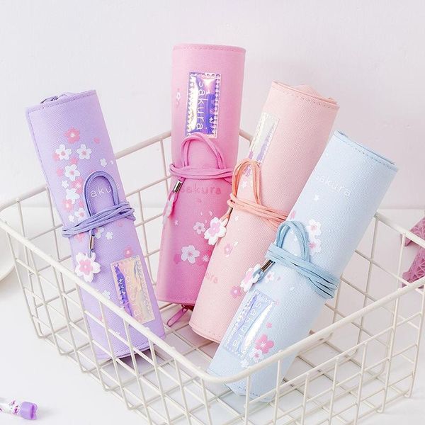 pencil bags 12 pcs/lot kawaii cherry case cute pen curtain roll up bag stationery pouch gift school supplies zakka
pencil bags 12 pcs/lot kawaii cherry case cute pen curtain roll up bag stationery pouch gift school supplies zakka