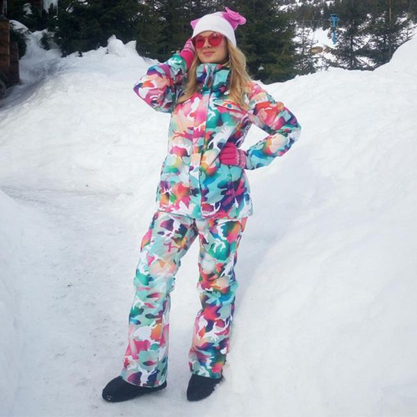 skiing suits ski suit women warm windproof snowboard snowsuit jacket + pants fashion print waterproof set for
skiing suits ski suit women warm windproof snowboard snowsuit jacket + pants fashion print waterproof set for