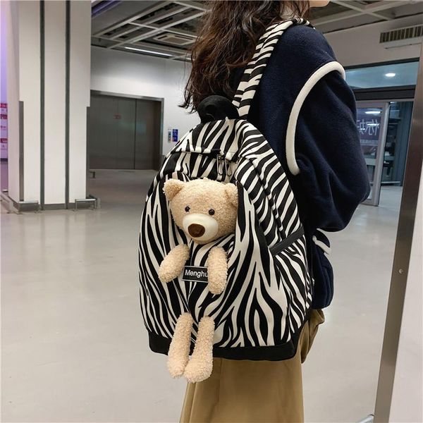 backpack original design unusual bag cute girl bear doll zebra nylon waterproof student leopard
backpack original design unusual bag cute girl bear doll zebra nylon waterproof student leopard