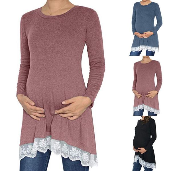 maternity & tees women ropa de mujer shirt mom pregnant clothes baby long sleeved striped jurk, White
maternity & tees women ropa de mujer shirt mom pregnant clothes baby long sleeved striped jurk, White