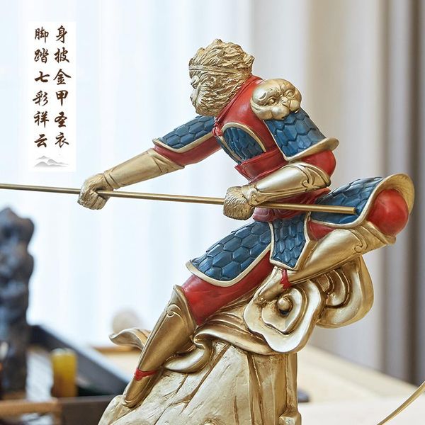 decorative objects & figurines monkey king creative decoration chinese style living room office sun wukong home wine cabinet
decorative objects & figurines monkey king creative decoration chinese style living room office sun wukong home wine cabinet