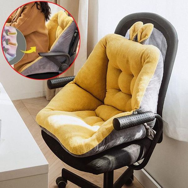 cushion/decorative pillow semi-enclosed one seat cushion soft fuffly comfortable chair back warm crystal velvet pad for protects spine and b
cushion/decorative pillow semi-enclosed one seat cushion soft fuffly comfortable chair back warm crystal velvet pad for protects spine and b