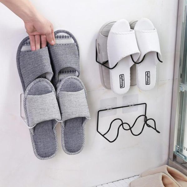 double-layer shoes rack shoe racks storage organizer wall mount slippers hanging shelf slipper holder clothing & wardrobe
double-layer shoes rack shoe racks storage organizer wall mount slippers hanging shelf slipper holder clothing & wardrobe