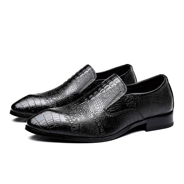 handmade mens wedding shoes genuine leather brogue men's dress slip on business formal for men, Black
handmade mens wedding shoes genuine leather brogue men's dress slip on business formal for men, Black