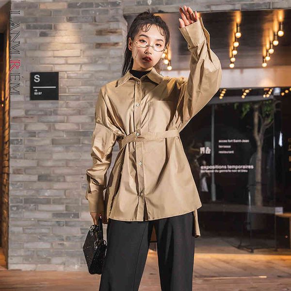 spring all-match solid elegant flare waist oversize single-breasted casual long-sleeved womens shirt 2a600 210507, White
spring all-match solid elegant flare waist oversize single-breasted casual long-sleeved womens shirt 2a600 210507, White