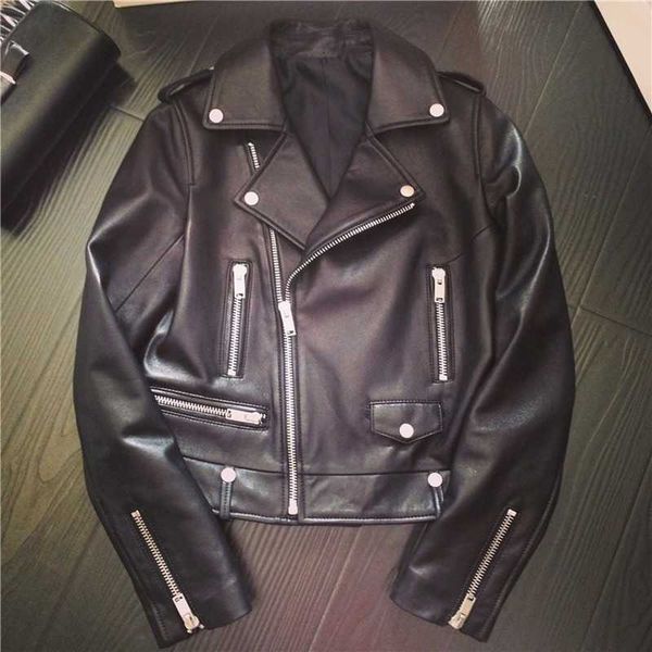 women's shorts shorts classic real jackets for women spring autumn female sheepskin genuine leather coats blac 5u6t, White;black
women's shorts shorts classic real jackets for women spring autumn female sheepskin genuine leather coats blac 5u6t, White;black