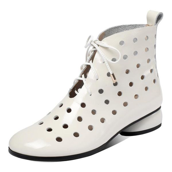 boots genuine leather summer women ankle cutout breakthrough trends low heels round toe yellow black lace up sheos woman
boots genuine leather summer women ankle cutout breakthrough trends low heels round toe yellow black lace up sheos woman